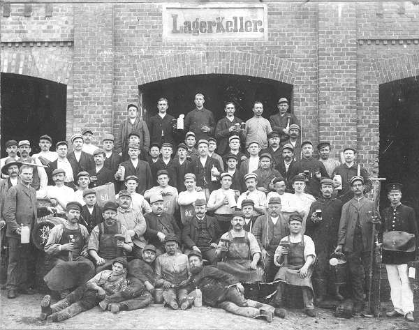 Breuereiarbeiter Röderhof 1895